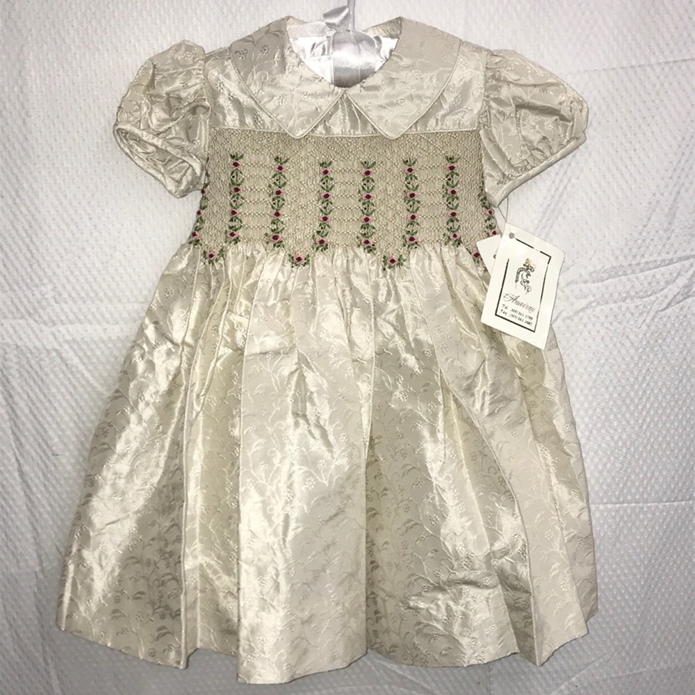 Anavini 100% silk 12 M dress